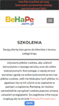 Mobile Screenshot of behape.com.pl